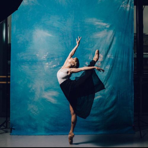 Camille Bracher dancing